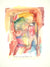 Ocht Art, Ochtian head 5, watercolor painting by Mathias Jakob Seib