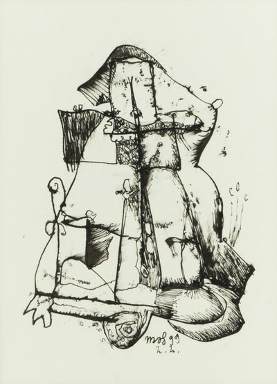 Ocht Art, Mathias Jakob Seib, Untitled ink drawing